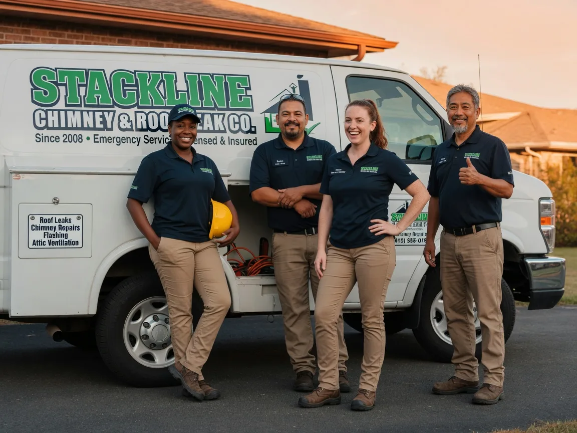 Chimney flashing repair company in Oakville, WA